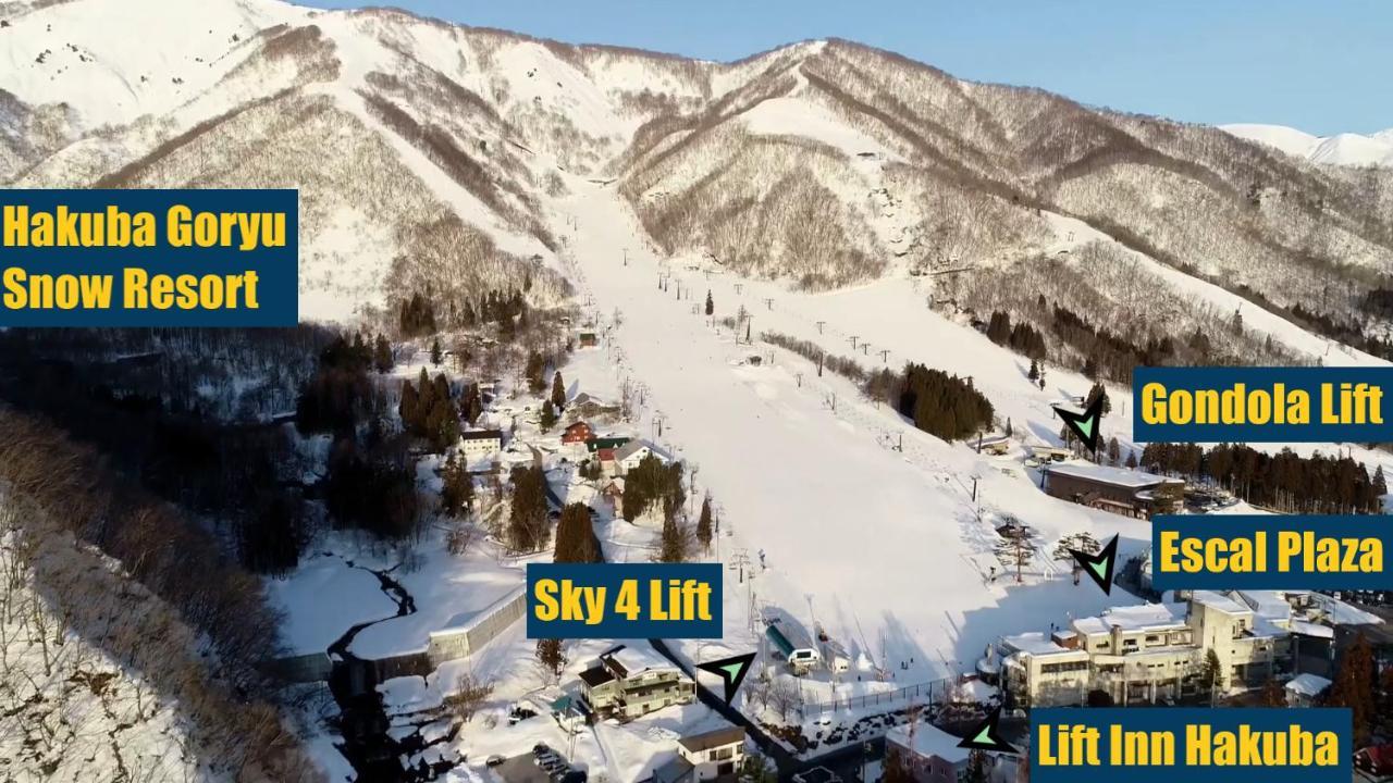 Lift Inn Hakuba Goryu Eksteriør bilde
